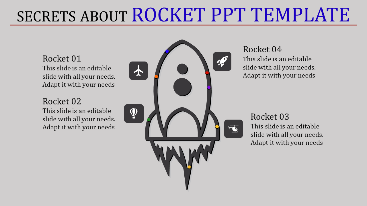 rocket ppt template-Secrets About Rocket Ppt Template